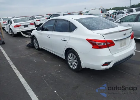 2016 Nissan Sentra S z USA, uszkodzony, nr VIN 3N1AB7AP2GY328588